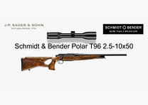 J.P. Sauer & Sohn Sauer 505 ICONIC Lochschaft HQ5 Ausstattungspaket Elegance | .308 Win. | Schmidt & Bender 2.5-10x50 T96 Polar