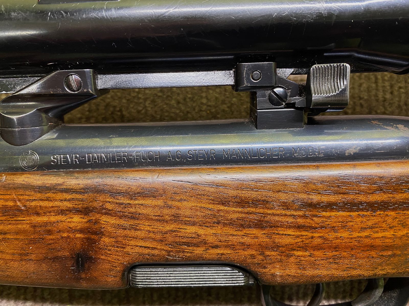 Steyr Mannlicher Stutzen Mod. L , Bild 5 von 6