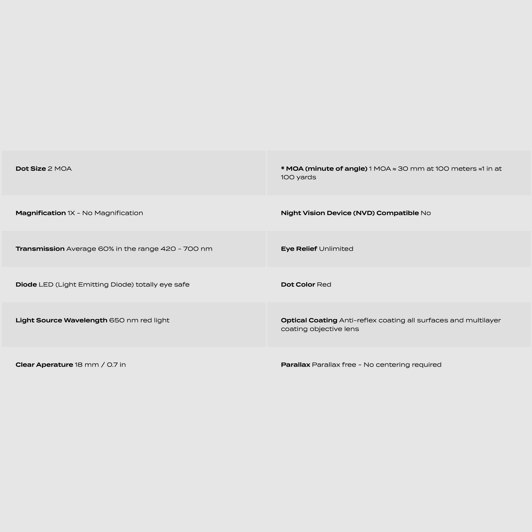 Aimpoint 682510225 Micro H-2 Noir Point Rouge 2 MOA avec montage QD Tikka T3/T3X