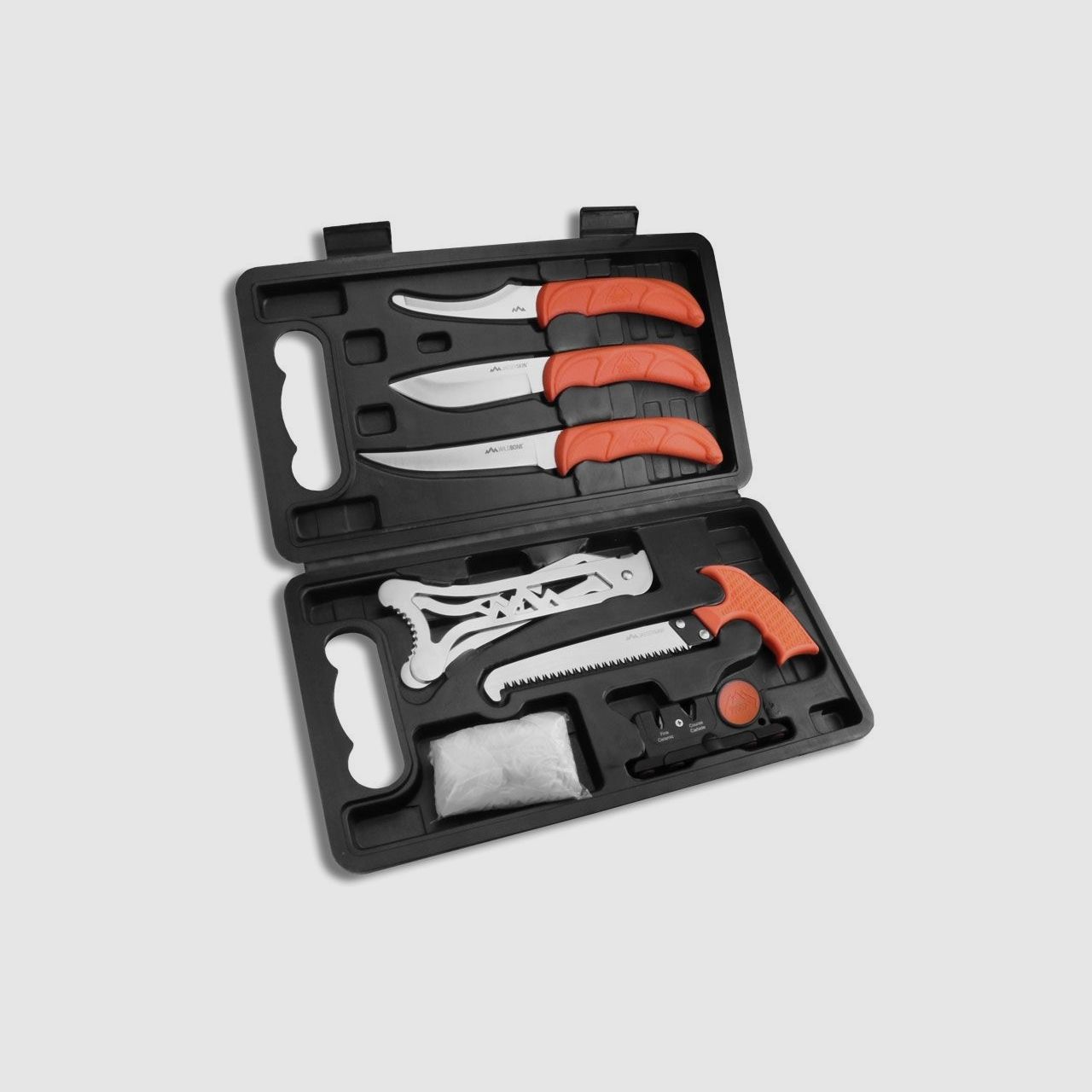 Messer Jaeger Pak Skinner- Filetier- Ausbein-Messer Sge Handschuhe