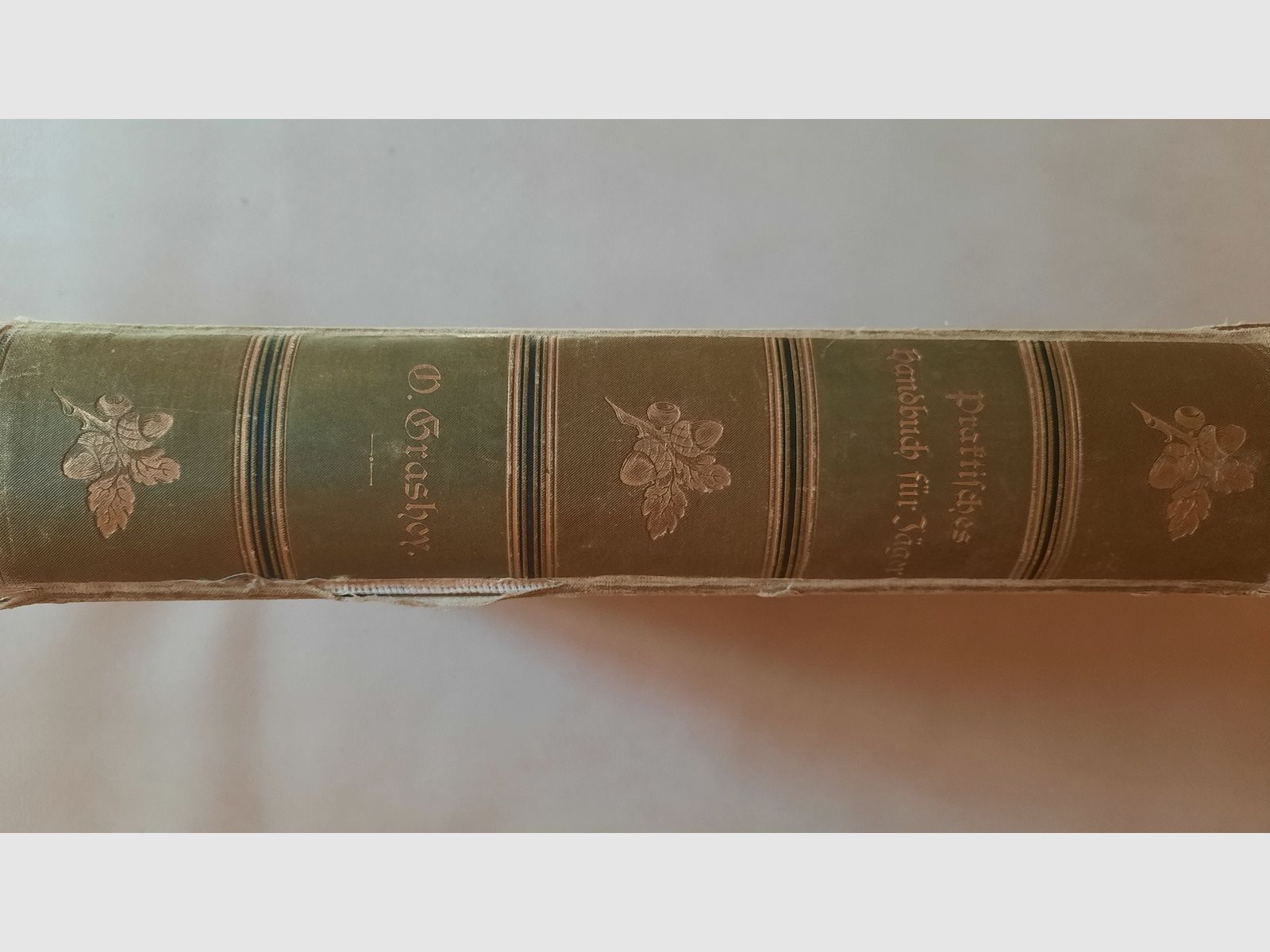 Historisch origineel - Grashey, praktisch handboek voor jagers uit 1894