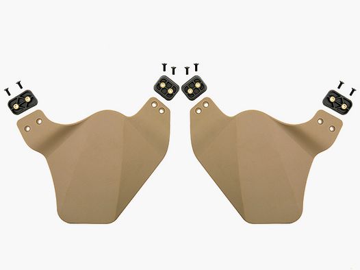 Protective side covers for helmets Set - Dark Earth [FMA]