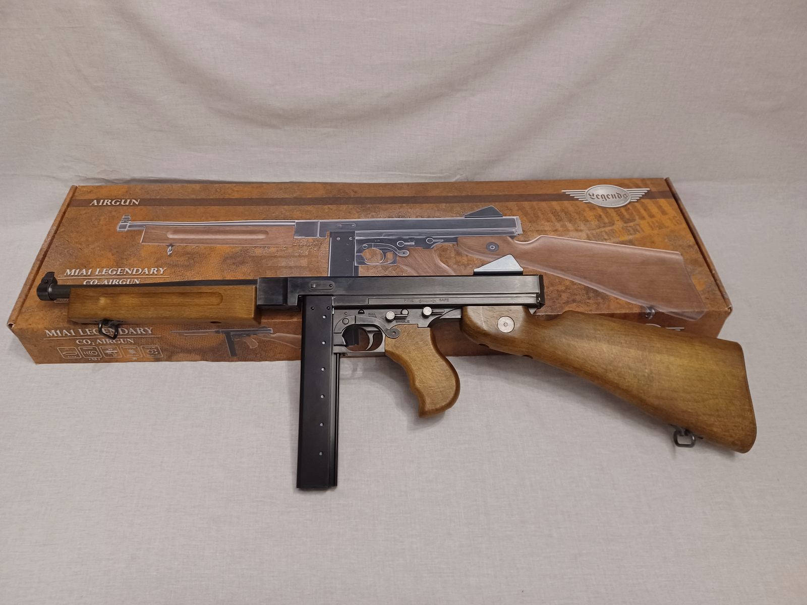 Legends M1A1 Legendary Used-Look / 4,5 mm BB / Blowback / CO2 / Gewehr / Karabiner / OVP (141)