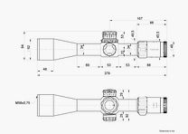KAHLES ZF m. Leuchtabsehen (1. BE) 5-25x56 K525i Abs. MSR2/Ki|34mm|ccw|re|10MIL