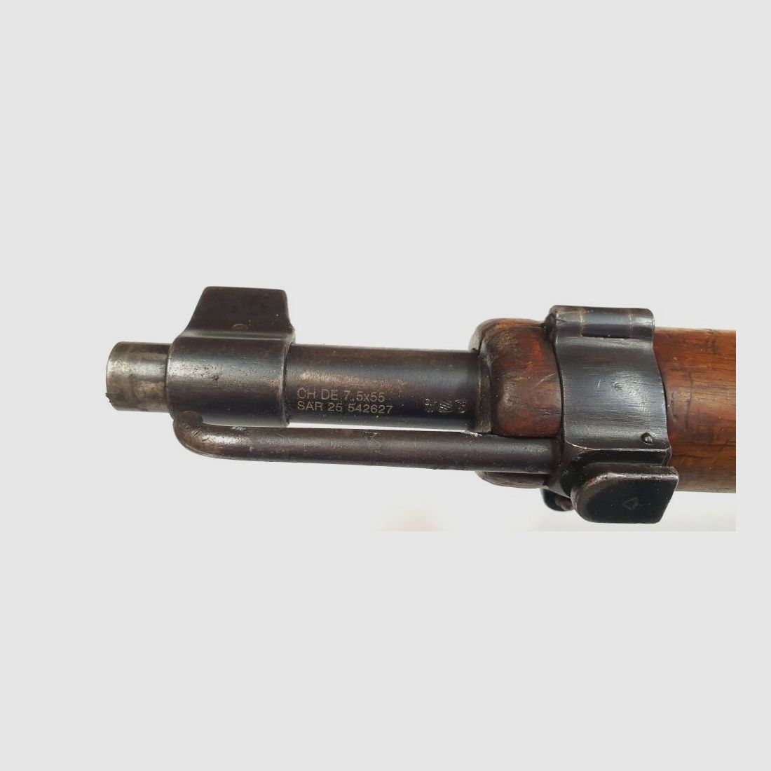 Bern Weapons Factory Repeating Rifle Bern Weapons Factory Swiss K31 Caliber 7.5x55 Swiss completely matching numbers + Hämmerli