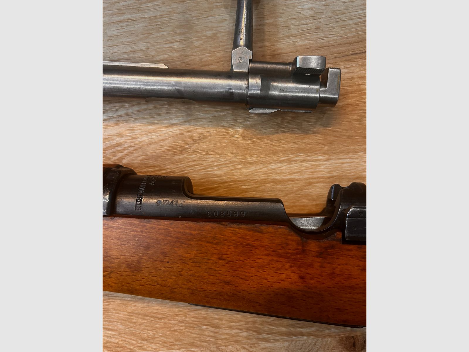 Repeater rifle Swedish Mauser
