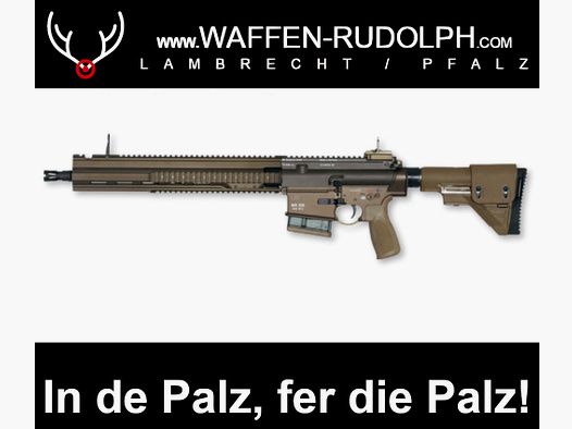 Heckler & Koch Selbstladebüchse MR 308 A3-28 16,5" LL sandfarben 308Win