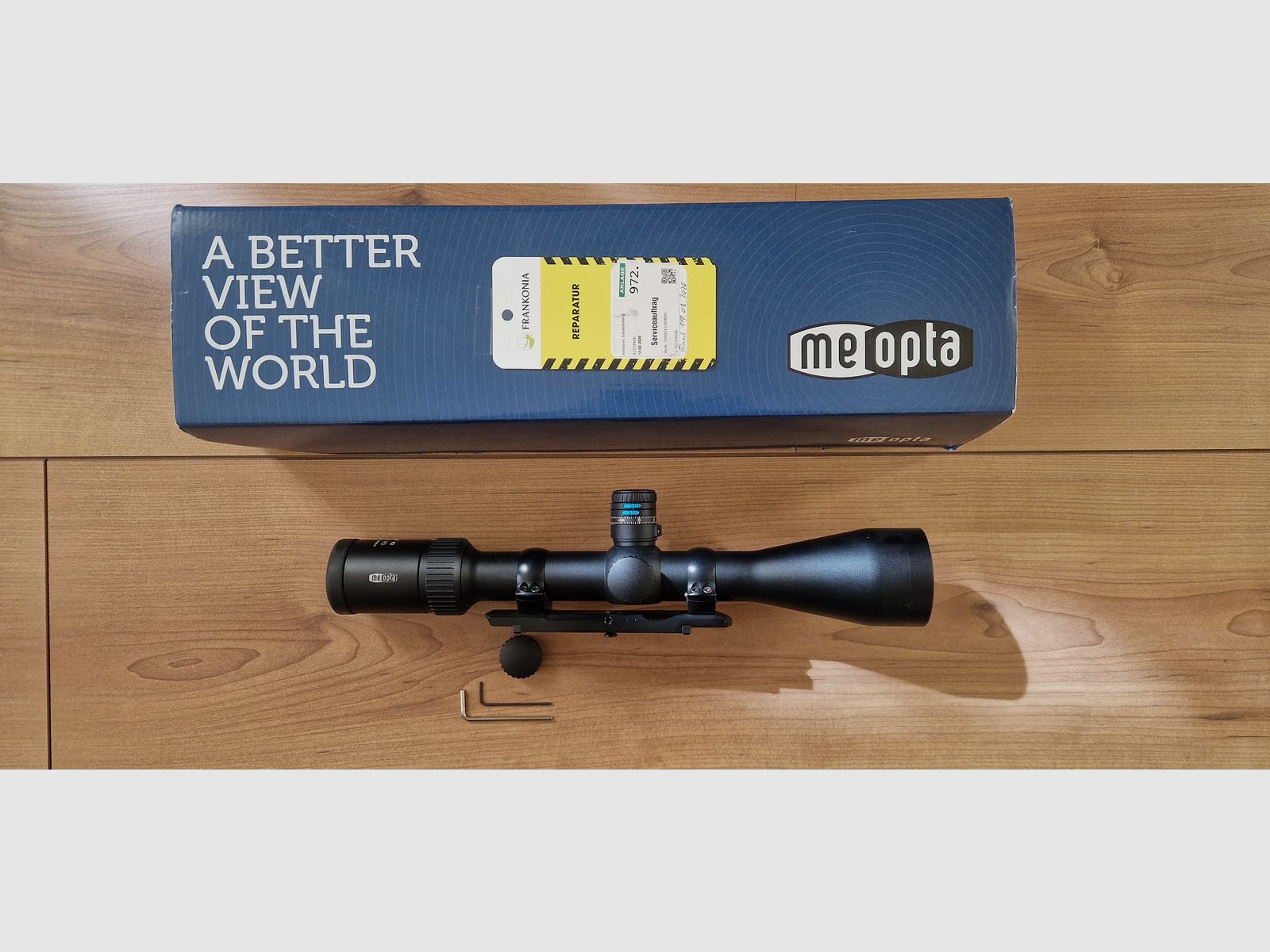 Steyr Mannlicher CL II 3006, warmtebeeld, geluiddemper 