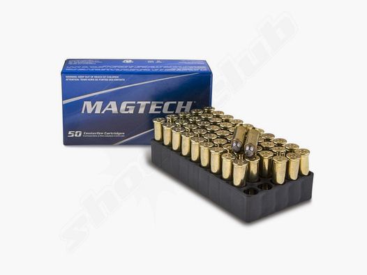 MAGTECH .38 Revolverpatronen - SJSP-FL 158grs A50 38C