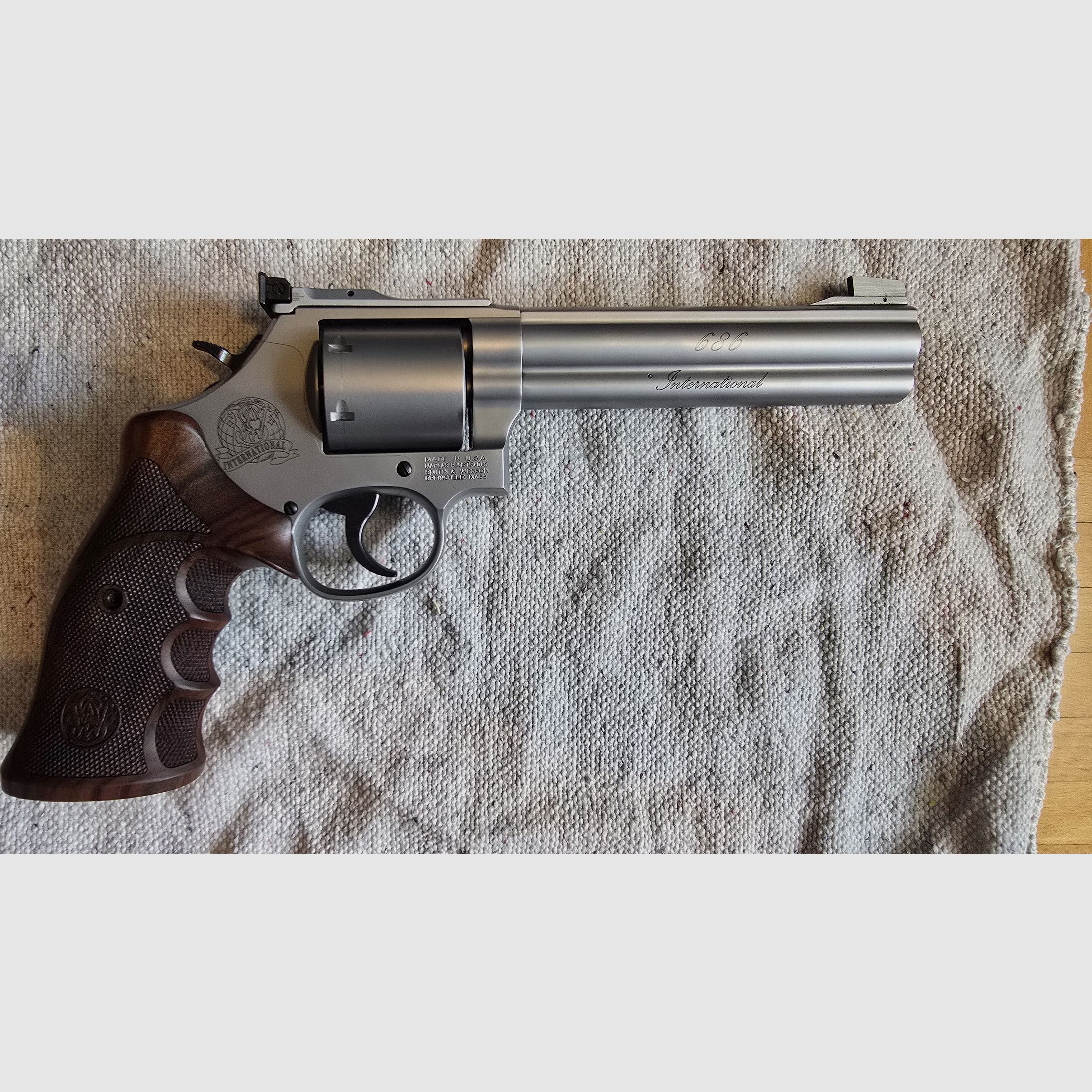 Smith&Wesson Mod 686 International Revolver 38 Special/.357 Magnum