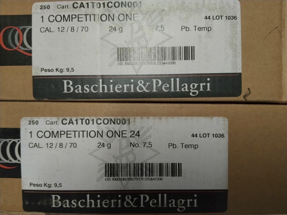 B&P Competetion One 24 grammi 500 colpi