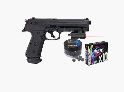 PACK PISTOLE LTL ALFA 1.5 - CAL.50 + LASER + 50 MUNITIONEN - 18J