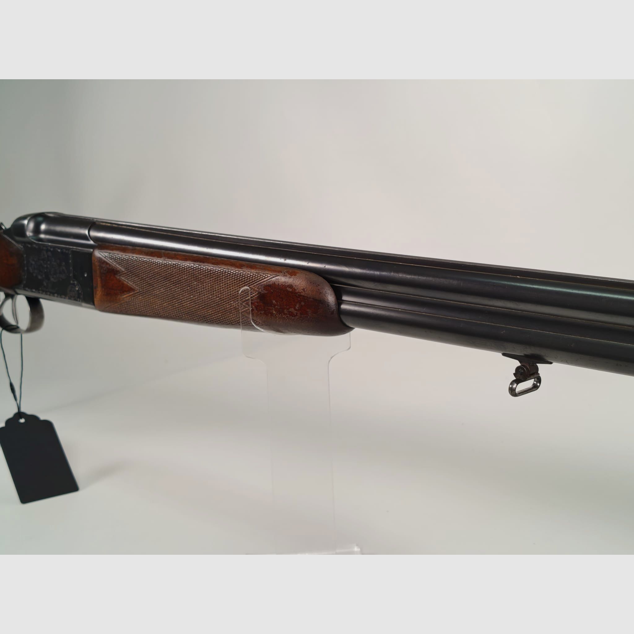 Consul Mod. Konsul Bockdoppelflinte 12/70 met ejectoren