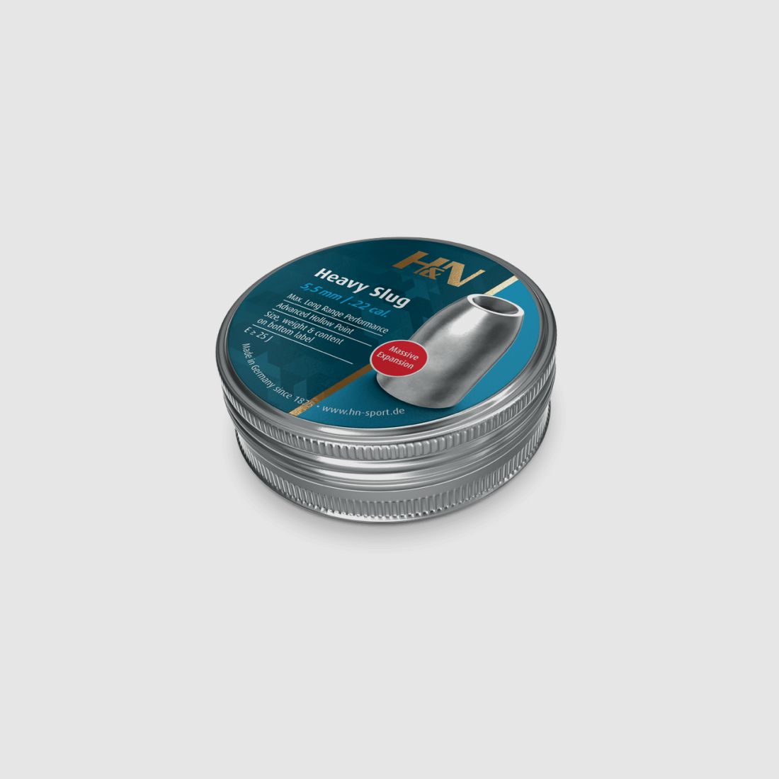 H&N HEAVY SLUGS 5,5 MM / .22 - 40 GRS. - 120 STÜCK