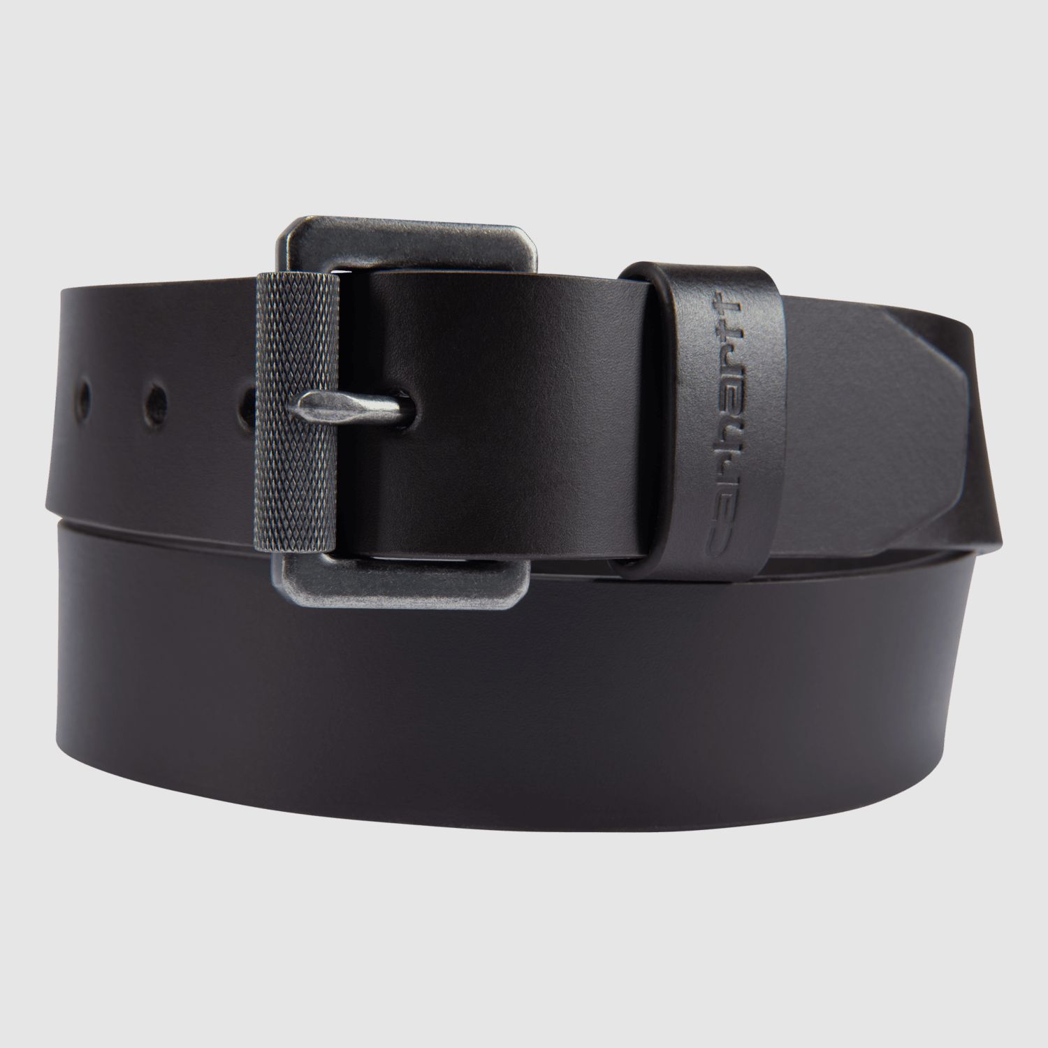 Carhartt Bridle Leather Roller Buckle Belt Mężczyźni Ciemnobrązowy 38W