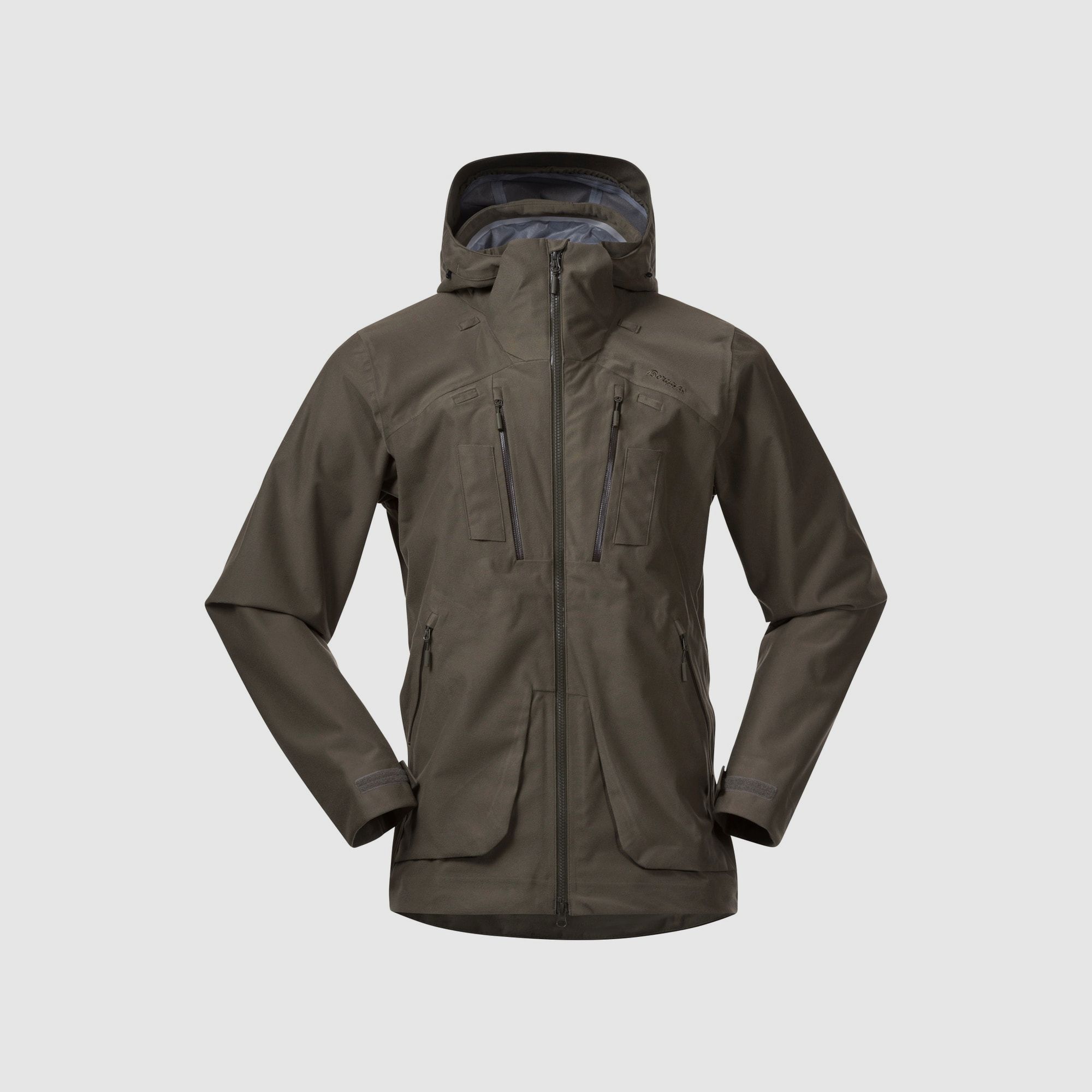 Bergans Hogna 3L Jacket Green Mud XS