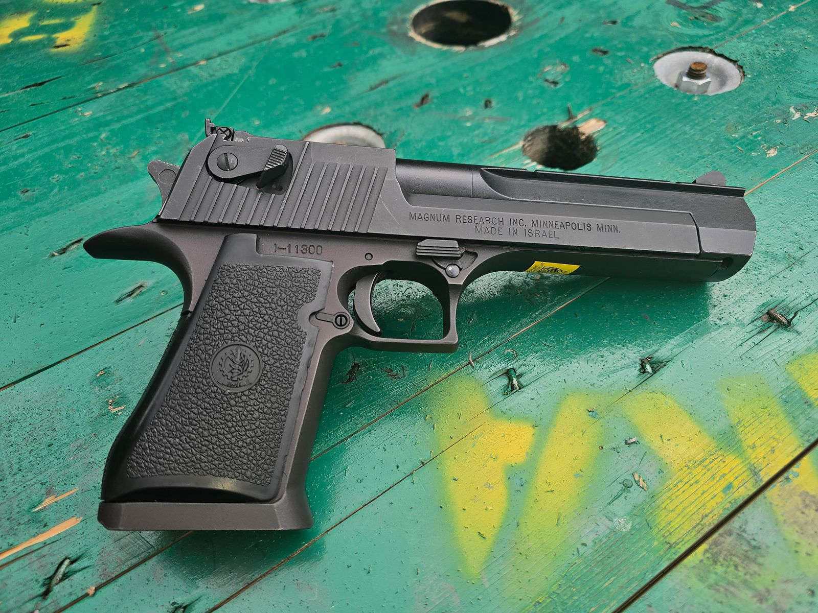 Desert Eagle Mark XIX .50 AE – Magnum Research / IMI – Bruniert