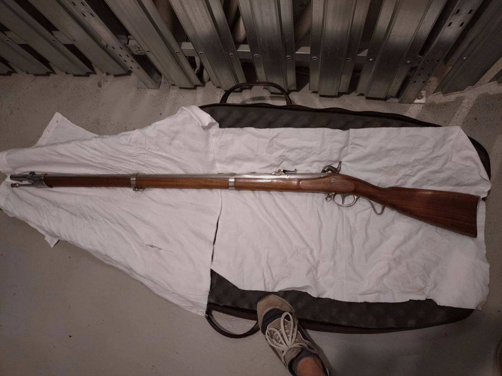 Davide Pedersoli muzzleloader rifle 1857 Württembergische