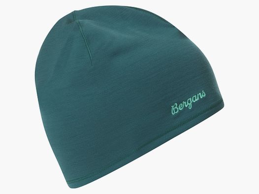 Bergans Merino Tech Beanie Malachitowa Zieleń One Size