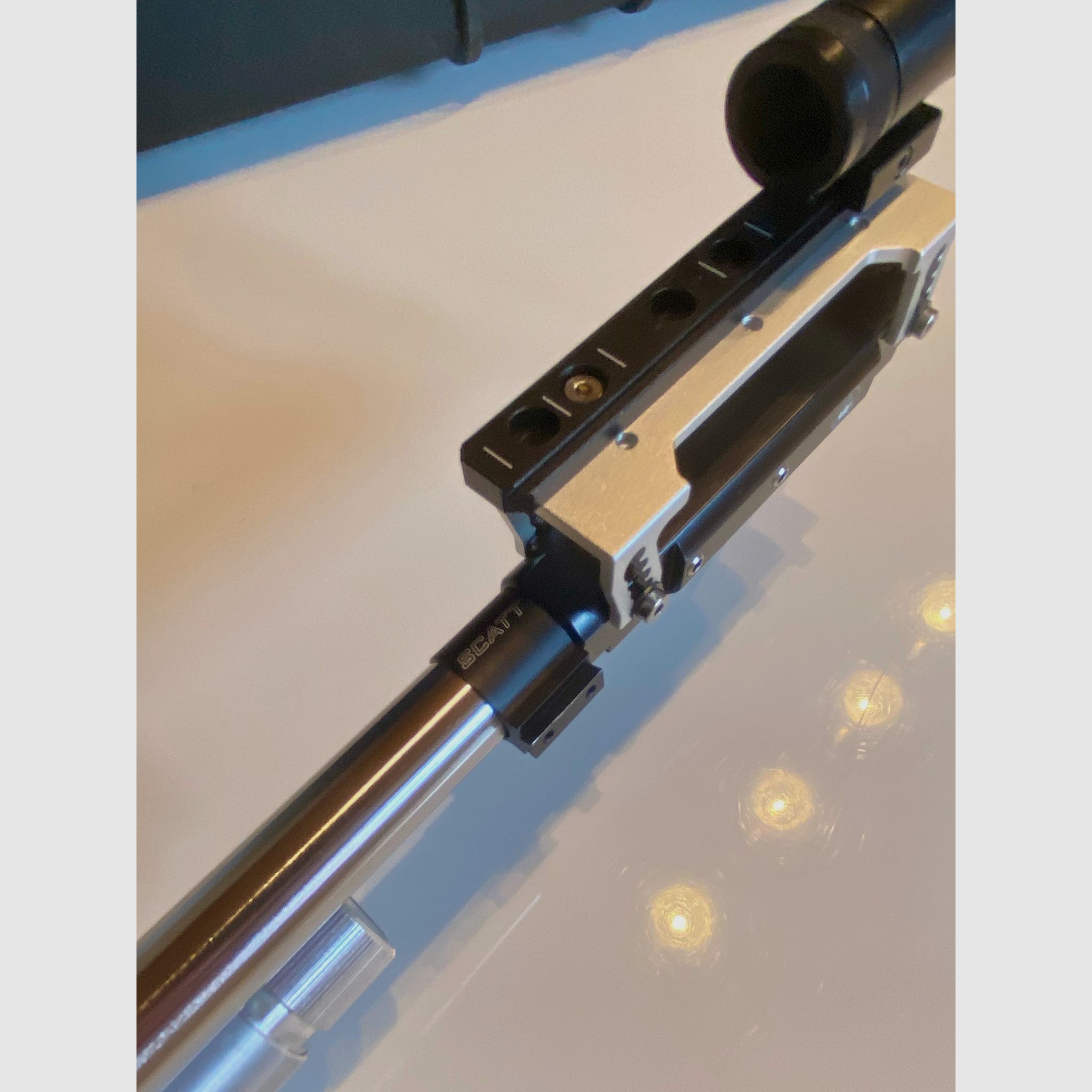 Feinwerkbau X800 Alu (Top-Zustand) inkl. SCATT-Schiene, RWS-Munition, Koffer & Zubehör – Komplettset eines Deutschen Meisters 