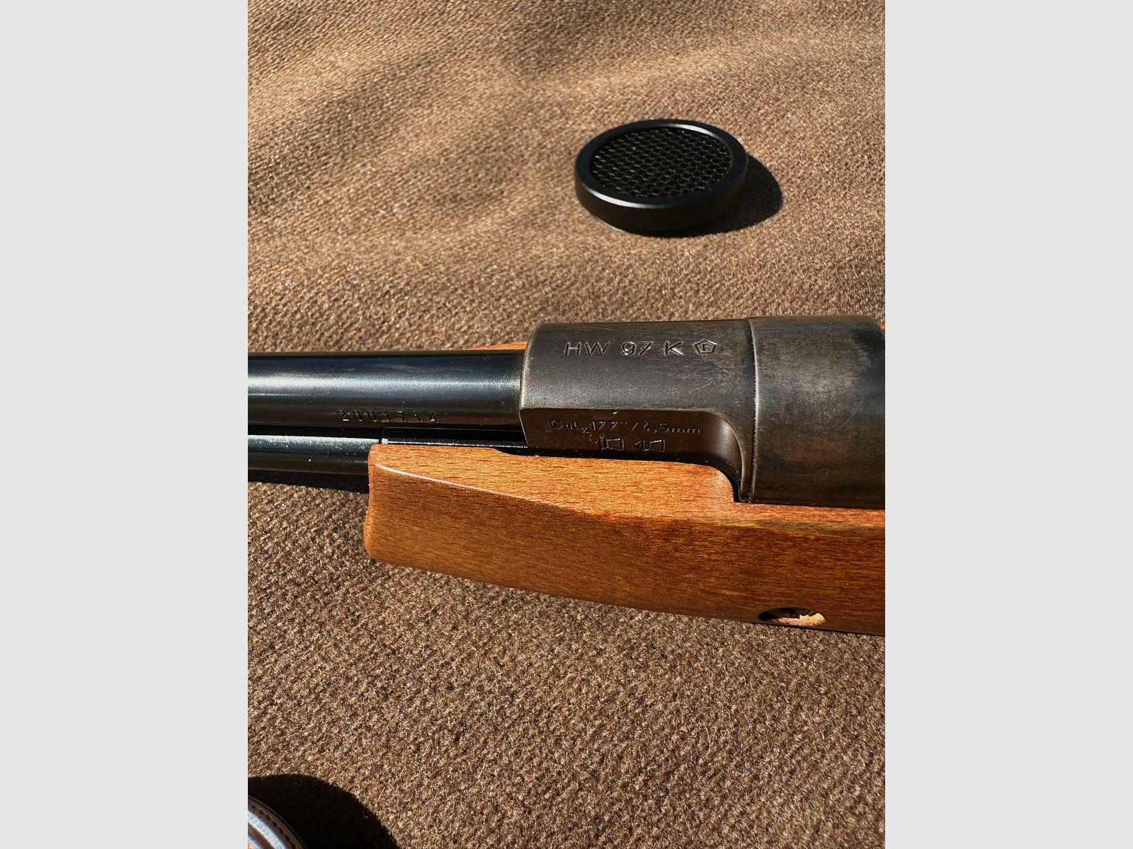 Luftgewehr Hochleistung Weihrauch  HW 97 K mit Zielfernrohr Hawke