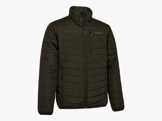Moor Voll wattierte Jacke - Brown Leaf – Größe: M