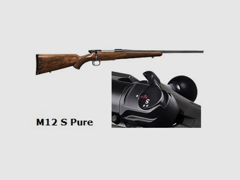 Mauser M12 Pure (Tension manuelle) carabine à répétition avec filetage de bouche