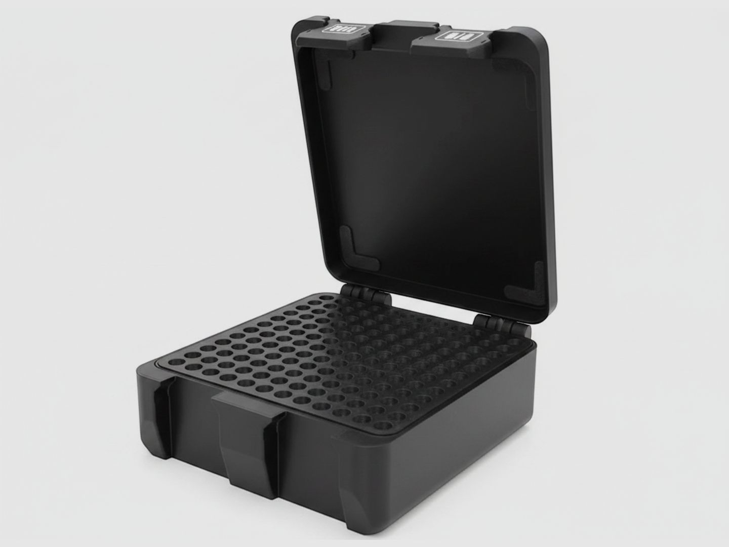 Filamelt Munitionsbox / 22 Picra / 'Klapp- / Rastdeckel' / Patronenbox, Ammo Box