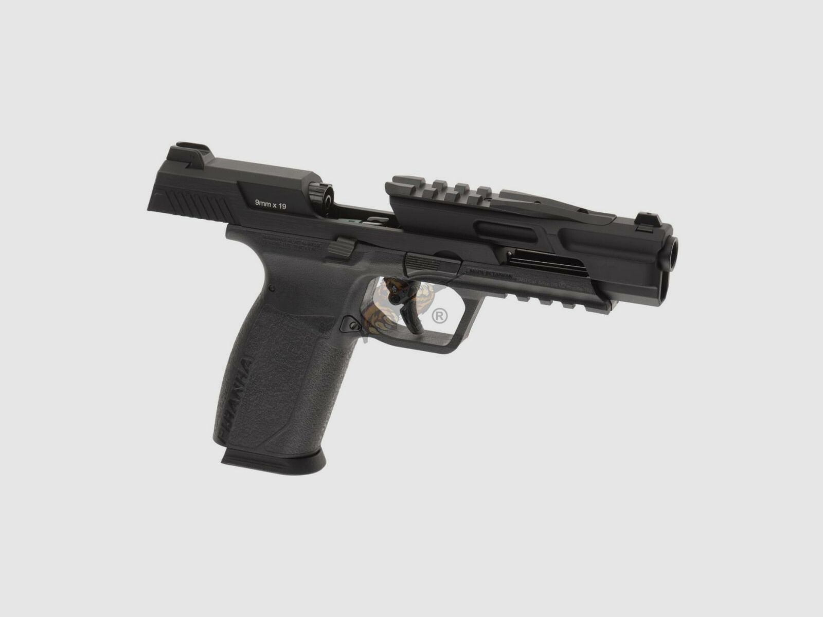 G&G Piranha TR GBB Airsoft Pistole in schwarz -F-