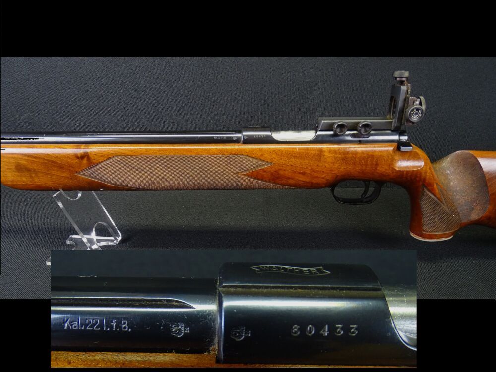 Walther (Rechtssystem mit linkem Schaft) Mod. UIT Match
