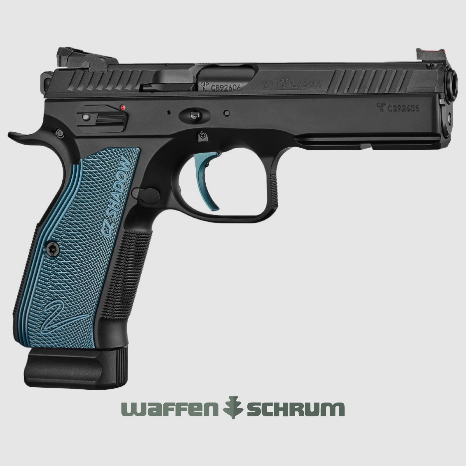CZ CZ75 Shadow 2 Schwarz/Blau Single Action