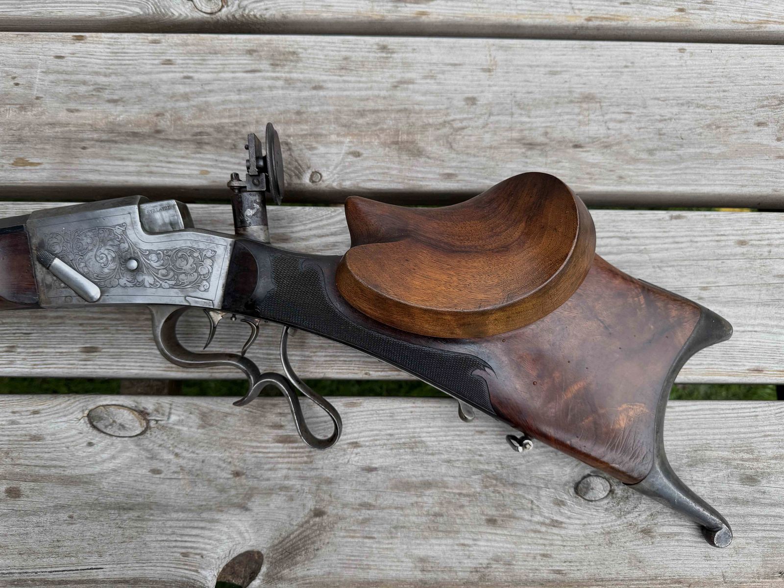 Feuerstutzen System Aydt 8,15x46R in hervorragendem Originalzustand