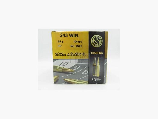 BOITE DE 50 BALLES 243 WIN