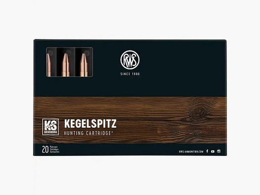 RWS 6,5x65 R KS 127gr. - 20 Stk