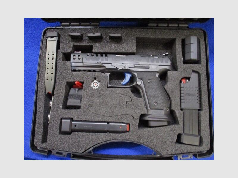 Pistole Walther PPQ MatchSF Stahlgriffstück mit Holosight und Zubehör PPQ Match SF