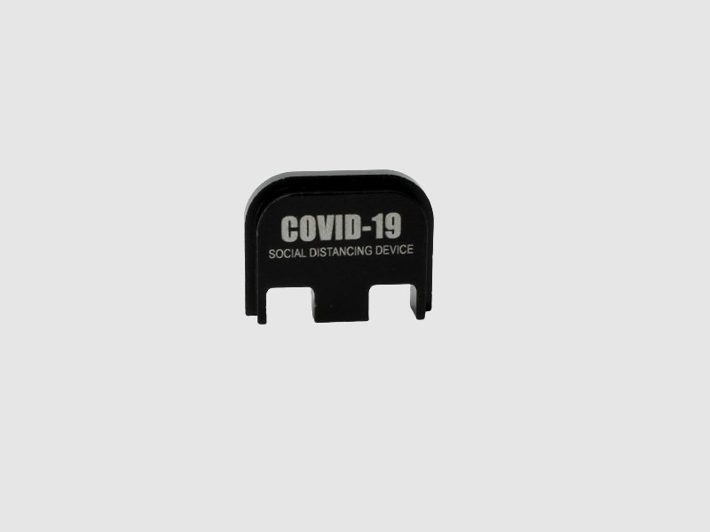 GLOCK BACKPLATE "COVID-19 SOCIAL DISTANCING DEVICE" - ALU