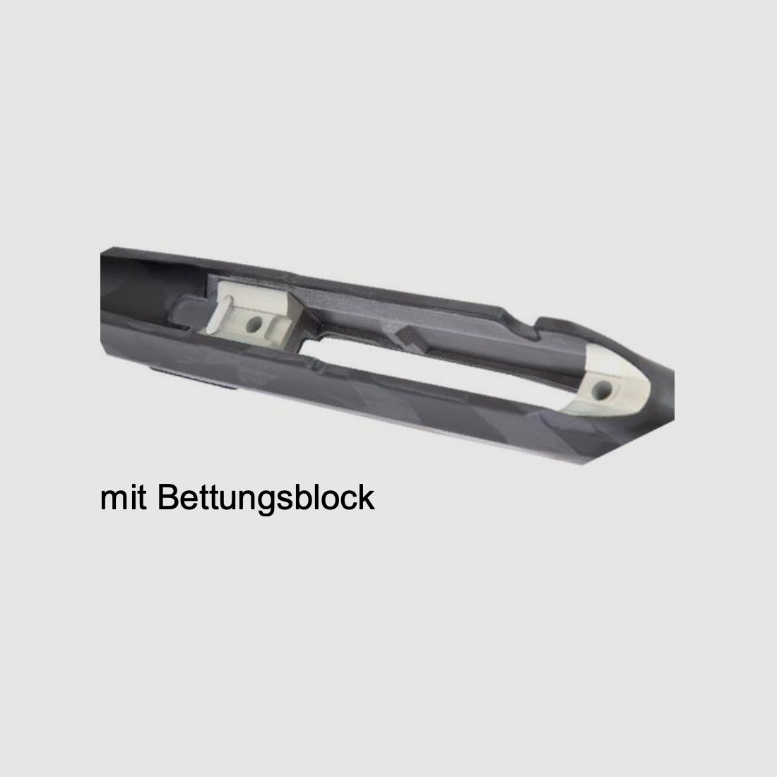 Calcio in carbonio per Tikka T3x con blocco di beddings, immagine 2 di 9