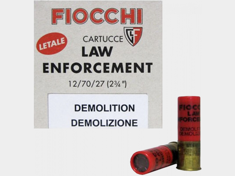 Fiocchi Lethal Line 12/70 Demolition 30 grs Flintenlaufgeschoss