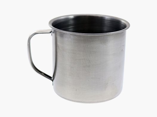 Edelstahlbecher mit Henkel, 1330 ml