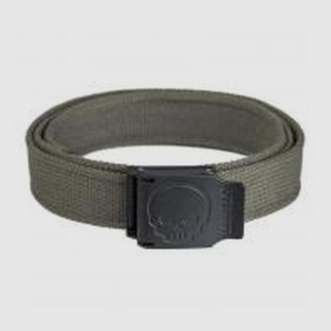 Miltec Gürtel Totenkopf Schnalle - Breite 4cm - Länge 130cm - Militärischer und Robuster Stil, Bild 3 von 5