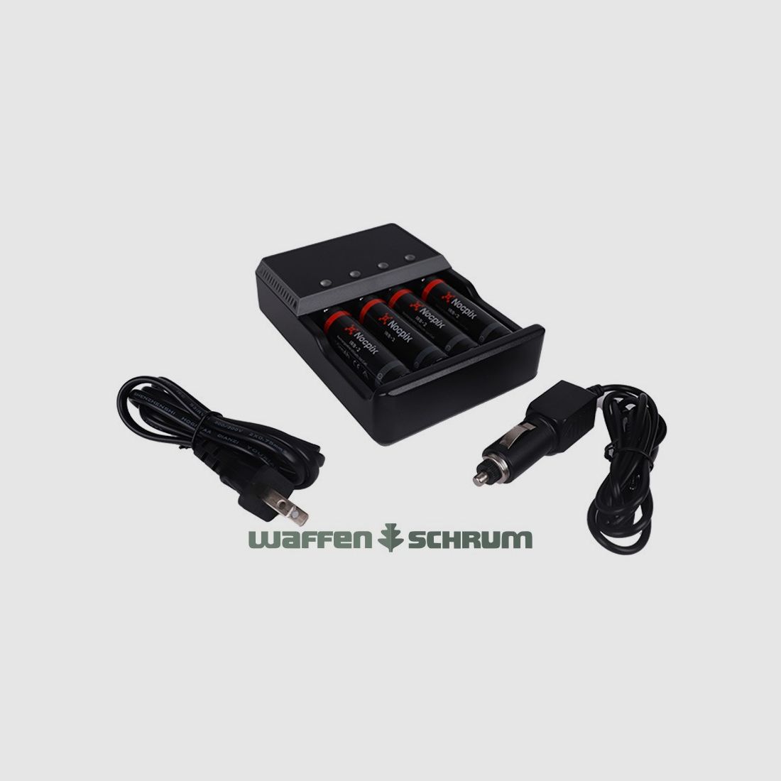 Nocpix Nocpix 18650 charger for 4 batteries