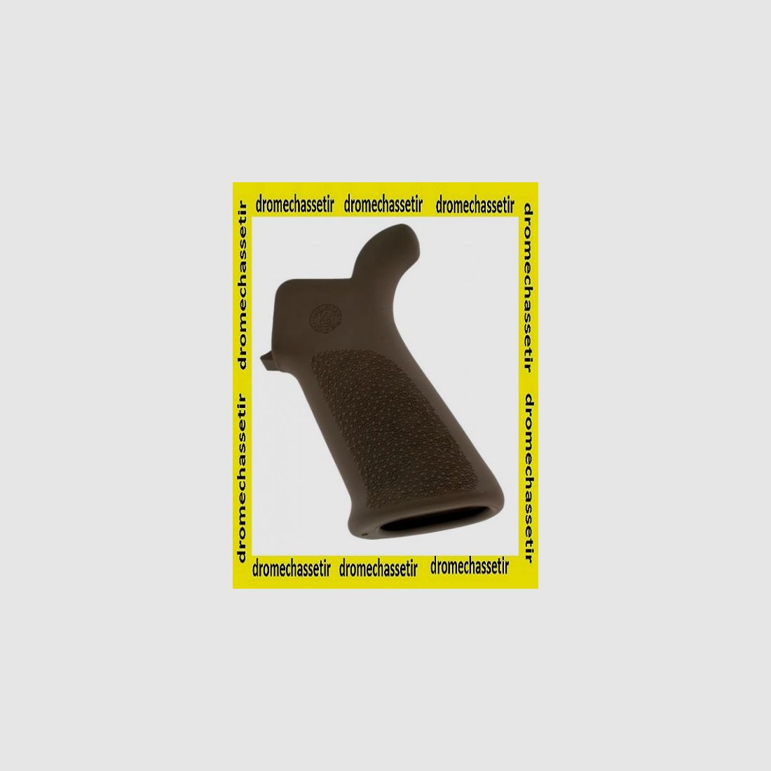 Hogue grip met rubberen grip en zonder vingerafdrukken met beavertail voor AR15, M4, FDE
