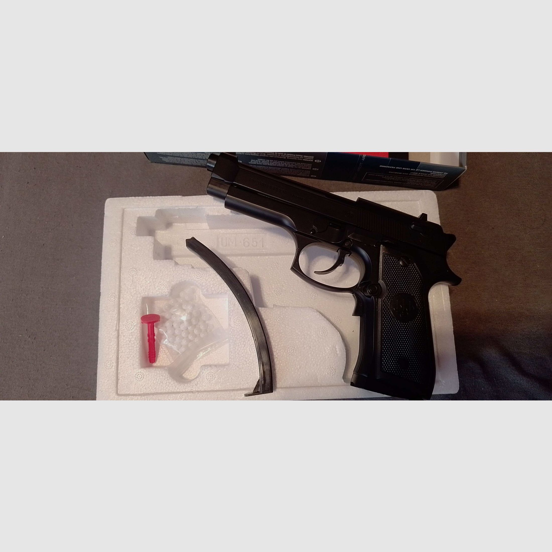 Beretta MOD. 92 FS pistola electrónica Airsoft, imagen 2 de 3