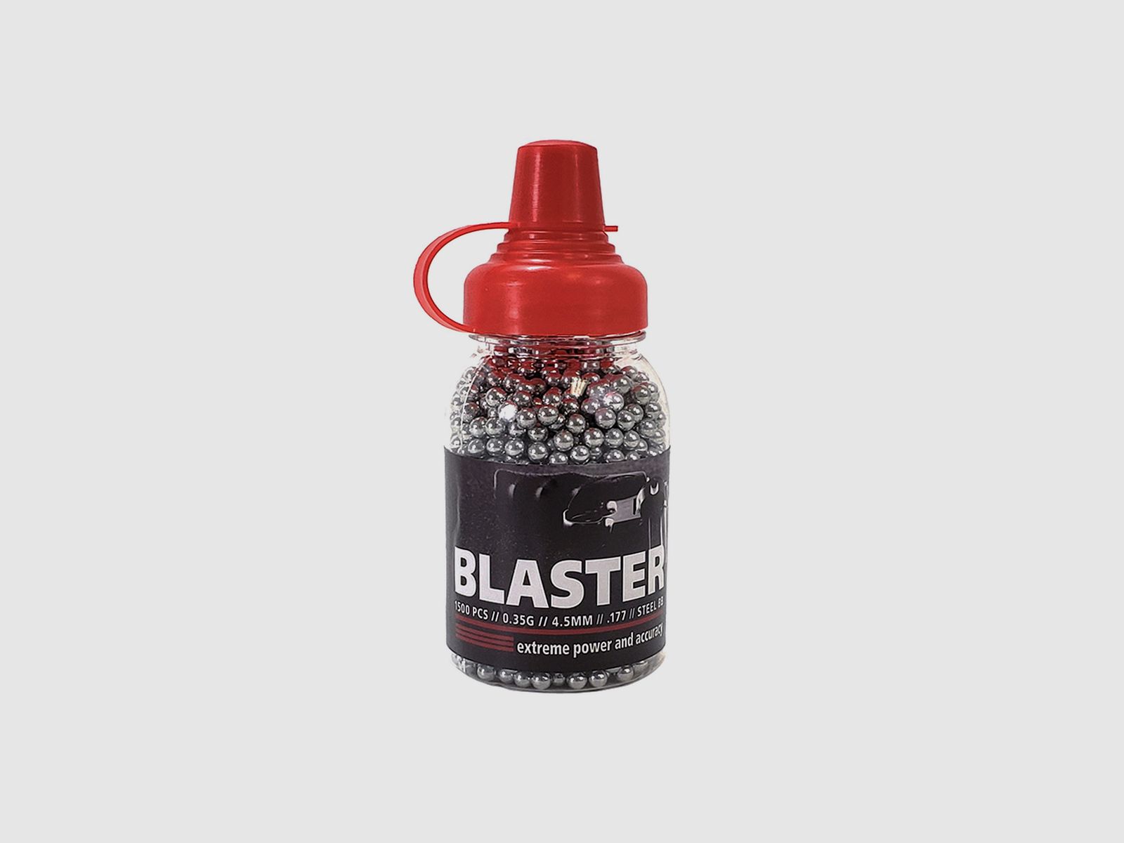 Blaster acciaio BBs 4,5mm 1.500 pezzi