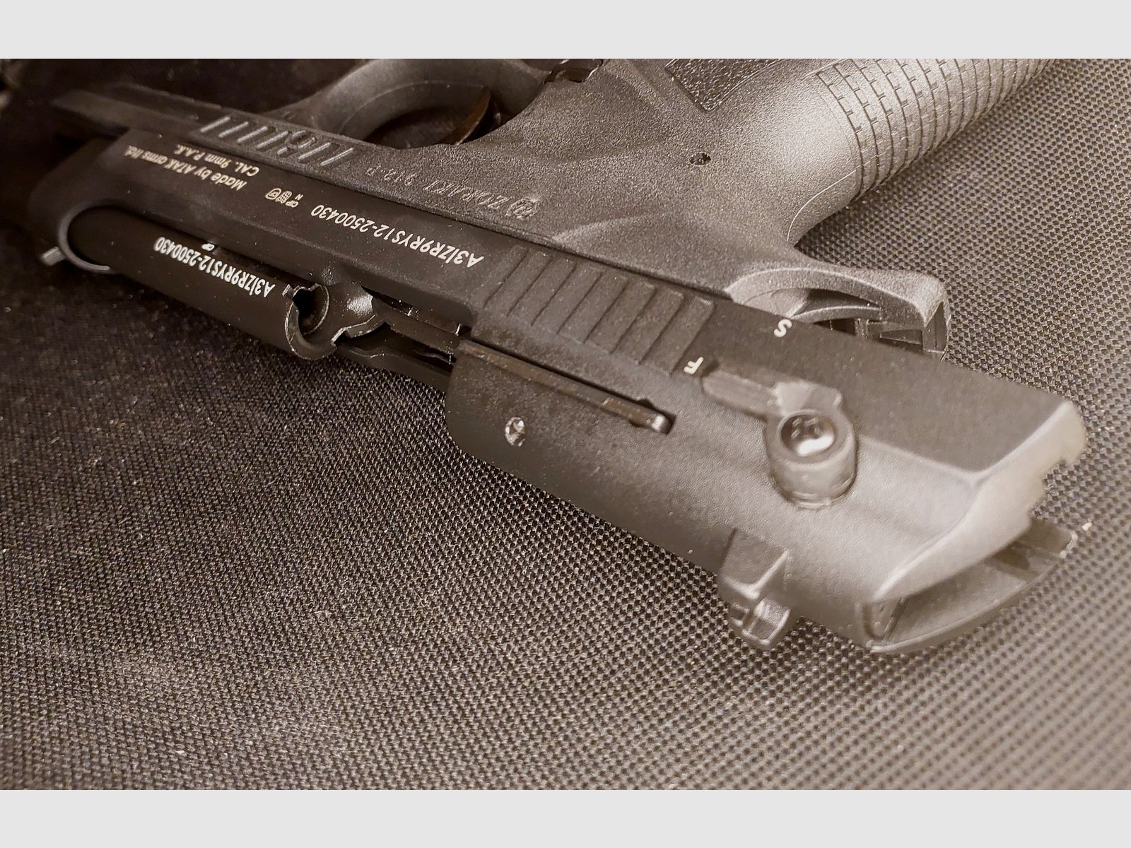 Zoraki 918 -P 9mm P.A.K. blued (PTB 1072) as new Z 918