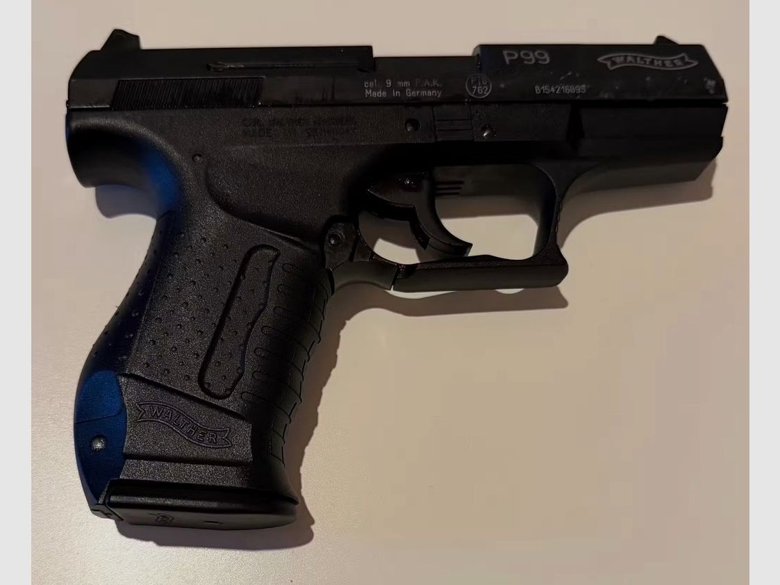 Walther P99 Schreckschuss Pistole 9mm P.A.K. schwarz