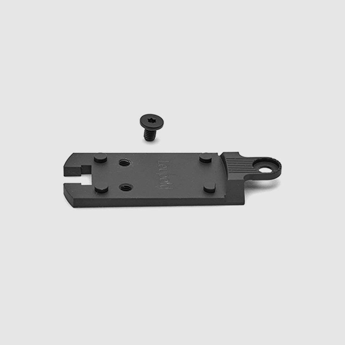 Placa de montaje Phoenix Red Dot para Leupold Delta – Negro, imagen 3 de 3