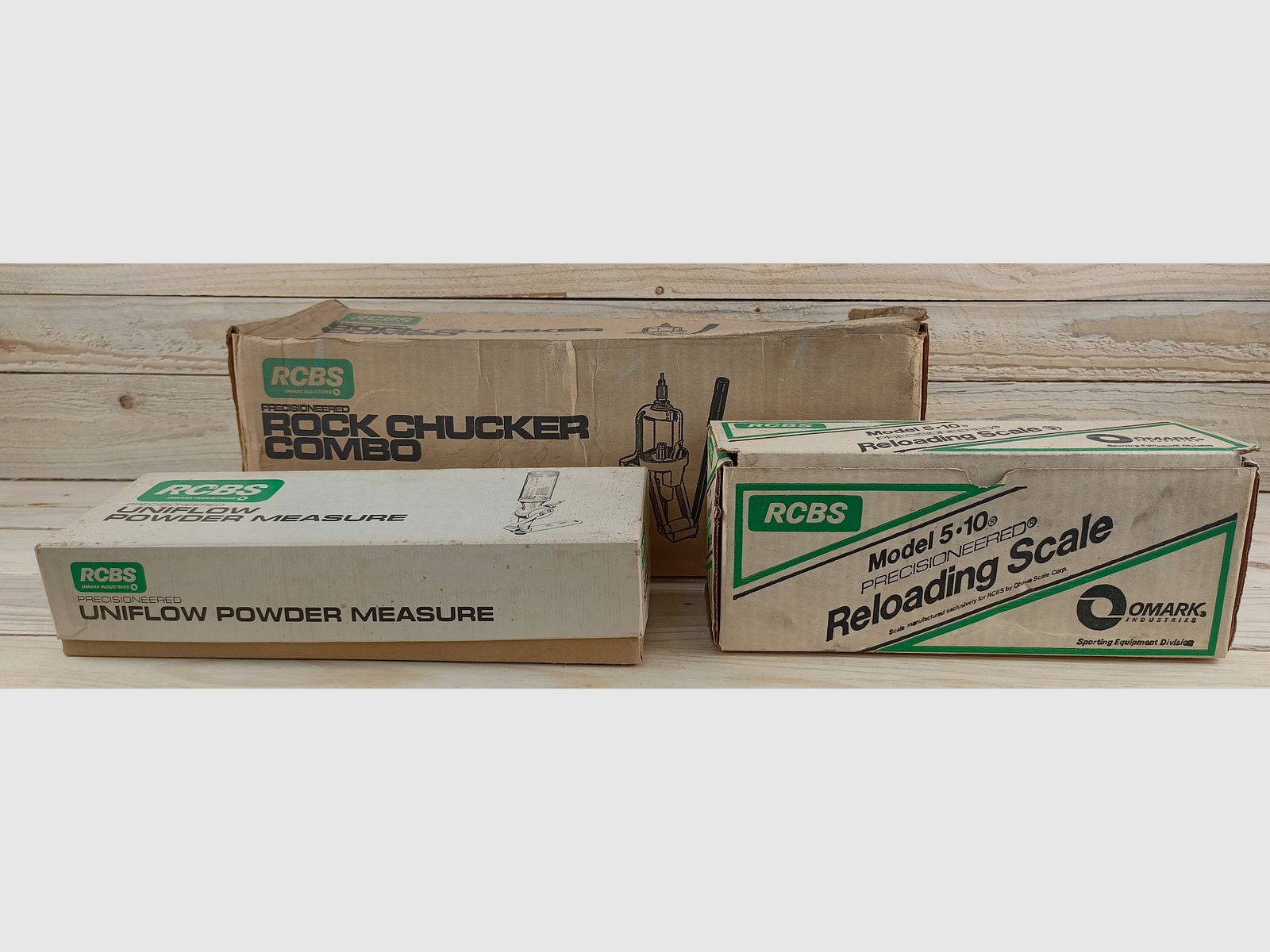 RCBS Set completo Rock Chucker, .357 Magnum e 9mm Luger *set top*