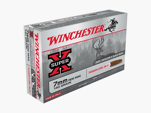 Winchester SUPER-X Powercore 140grs A20 7mm Rem.Mag.