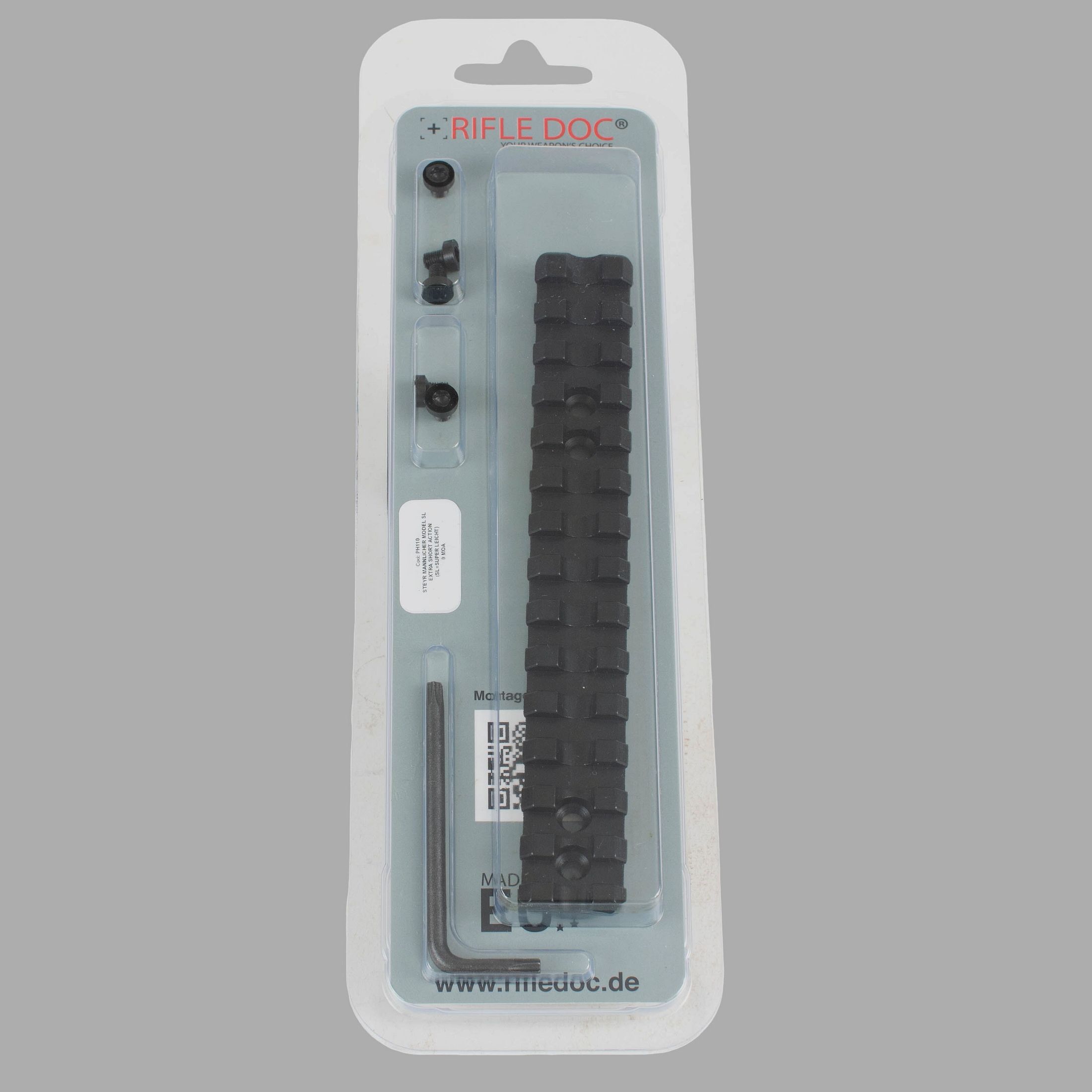 Rifle Doc Steyr Mannlicher SL (Super Light) Steel Picatinny Rail